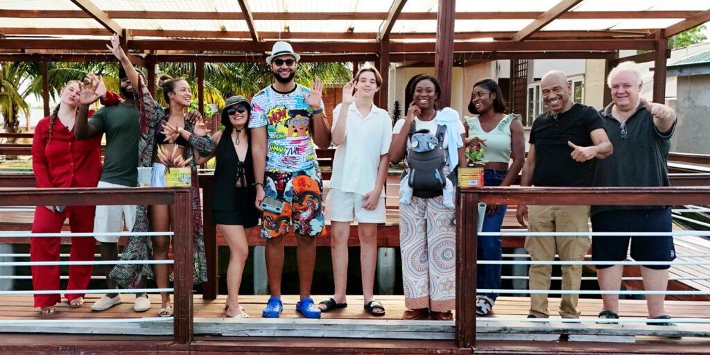 Guests relaxing at Quisodo Landing